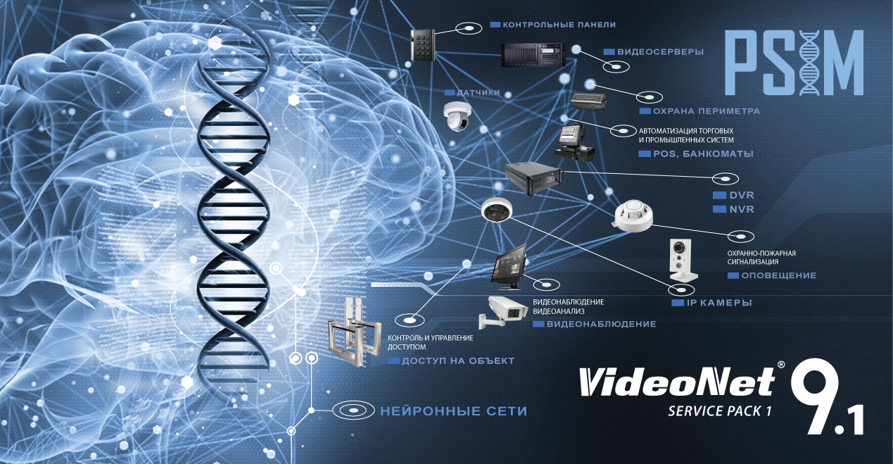 Релиз VideoNet 9.1 SP1 —  нейронные сети и еще больше возможностей