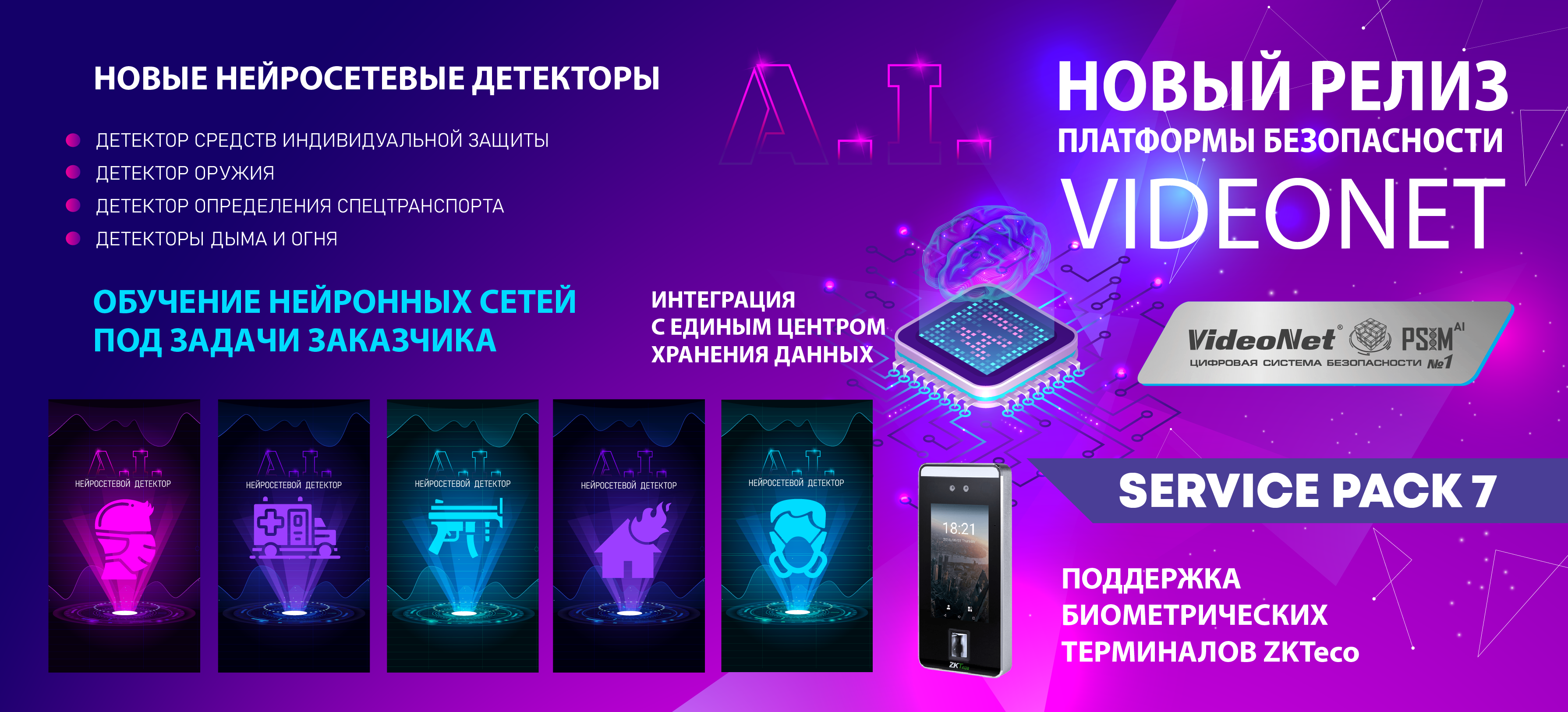 Релиз платформы безопасности VideoNet SP7