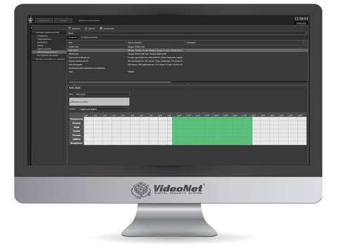VideoNet 9.1: СКУД. Расписания, справочники, сотрудники